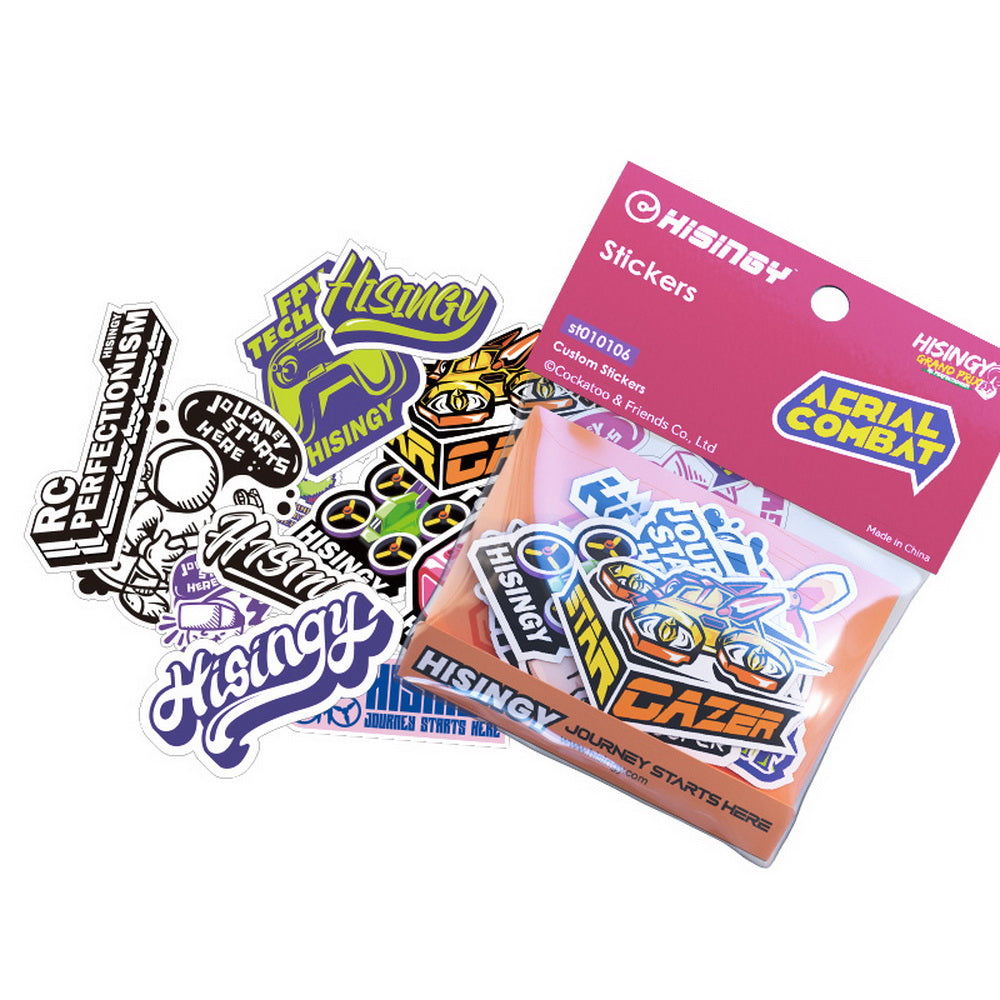 HISINGY Sticker Sheets