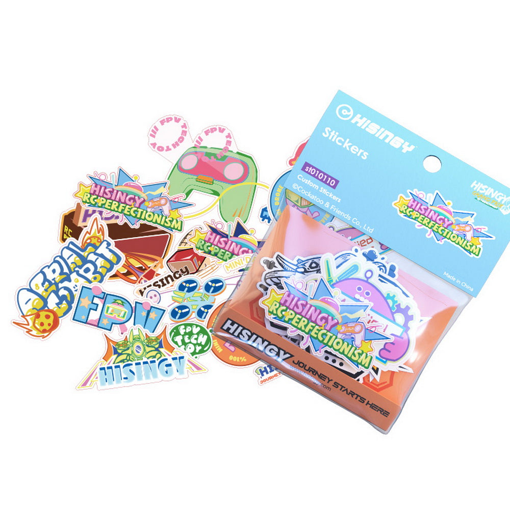 HISINGY Sticker Sheets