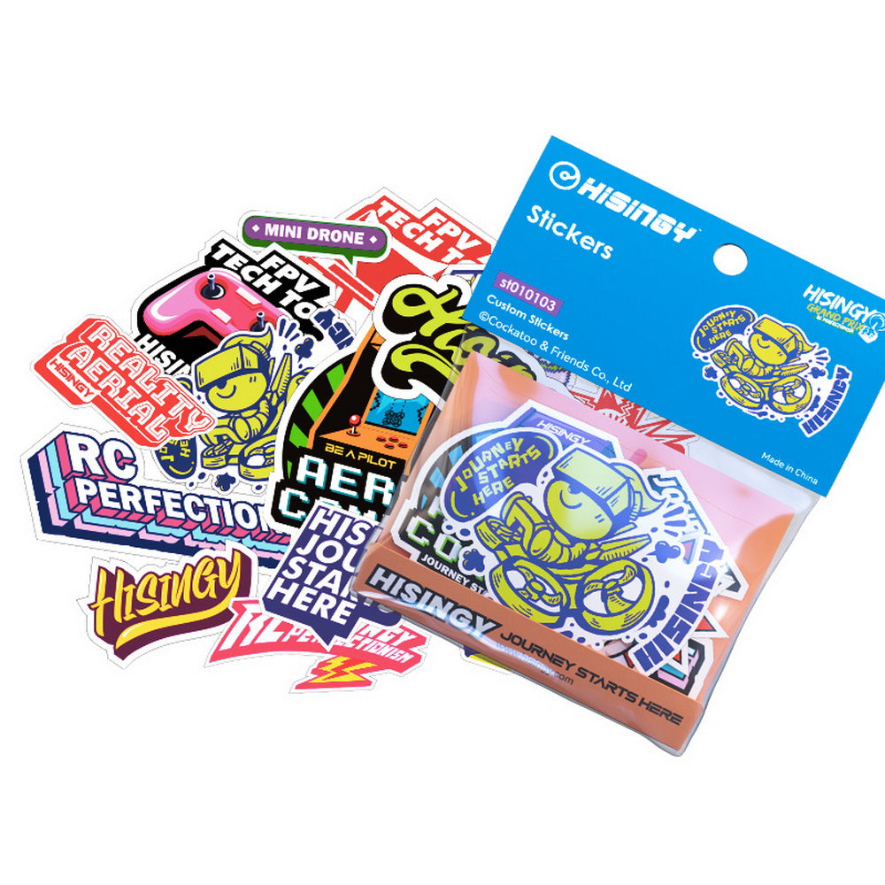 HISINGY Sticker Sheets