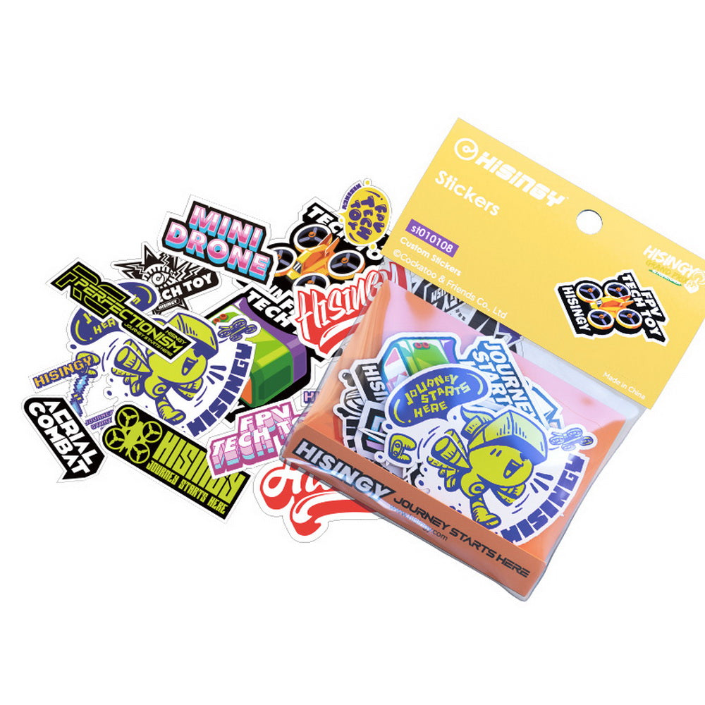 HISINGY Sticker Sheets